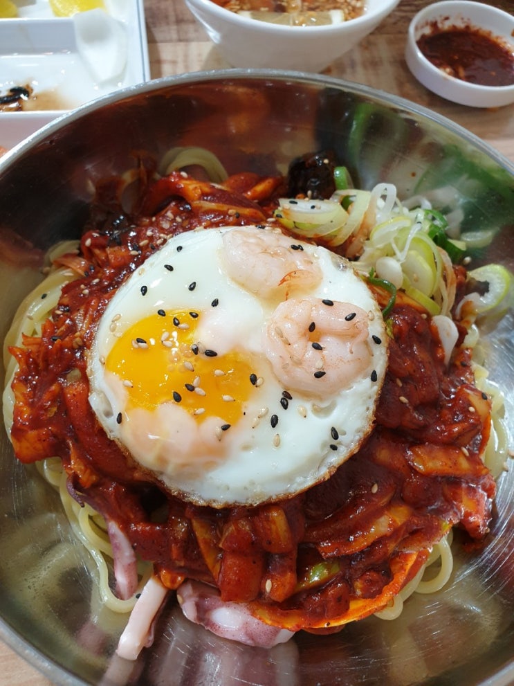  김천 황금동 분이네인생짬뽕 비빔짬뽕과 짬뽕