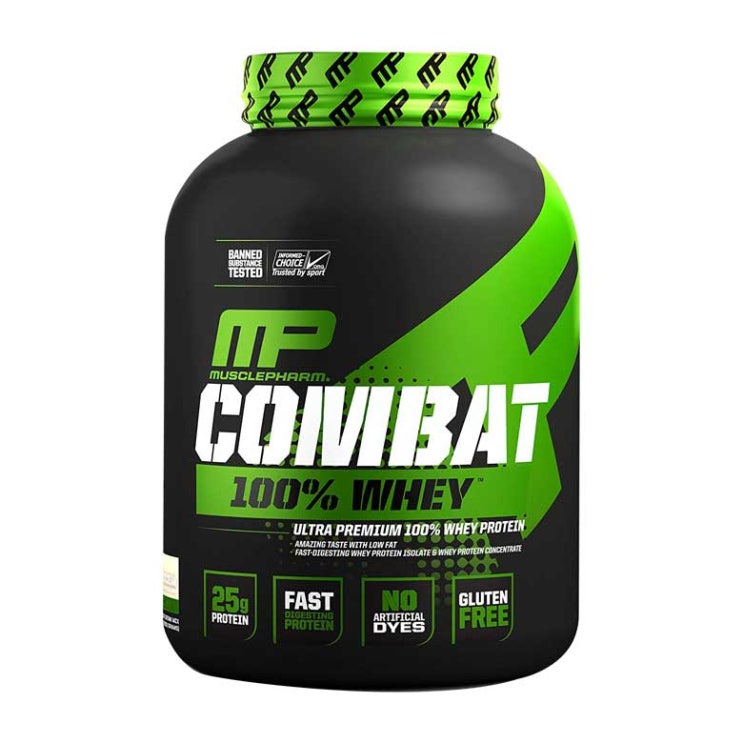  리뷰 가득한 블로그 - Muscle Pharm 컴뱃 100% 웨이 프로틴, 초콜릿 밀크(Chocolate Milk), 2269g