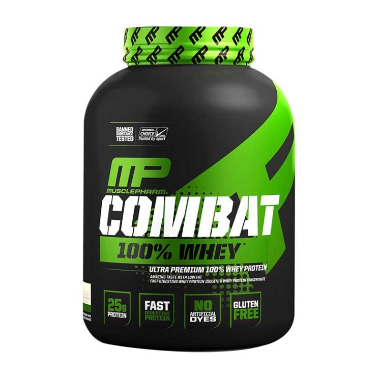 리뷰 가득한 블로그 - Muscle Pharm 컴뱃 100% 웨이 프로틴, 초콜릿 밀크(Chocolate Milk), 2269g