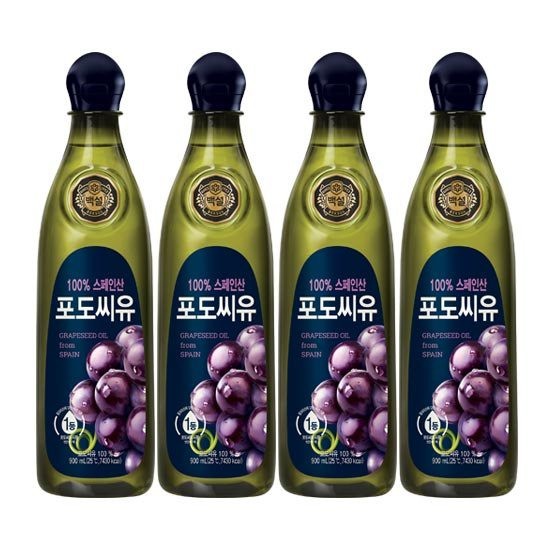 갓심비포도씨유 - CJ 제일제당 포도씨유 900ml  (With '위험한 소식)