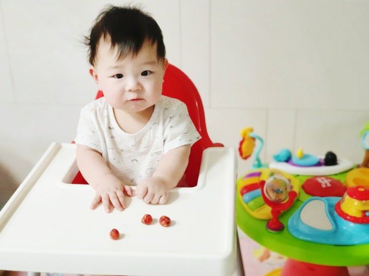  8개월 아기간식&핑거푸드 비트두부볼