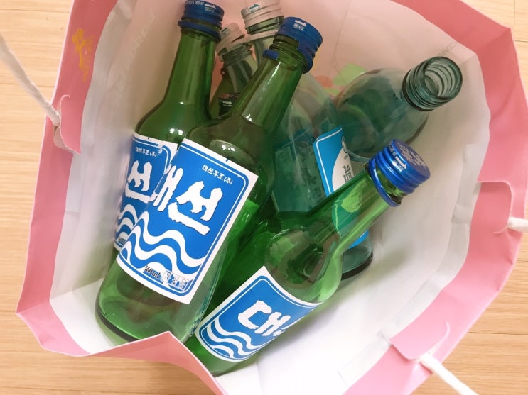  소주병 팔고 800원 벌고