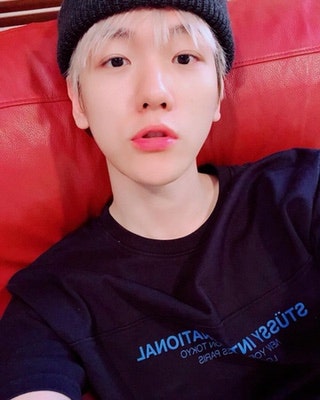 EXO ベクヒョン インスタグラム写真 携帯電話の壁紙