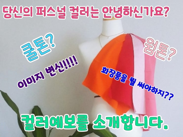 당신의 컬러는 안녕하신가요?-컬러예보를 소개해드립니다.