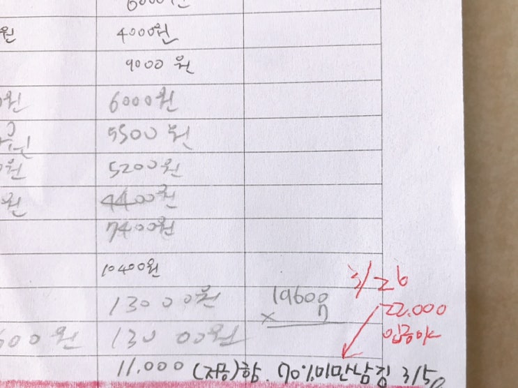 20살 경제독립 프로젝트 1. 희망채움용돈 통장