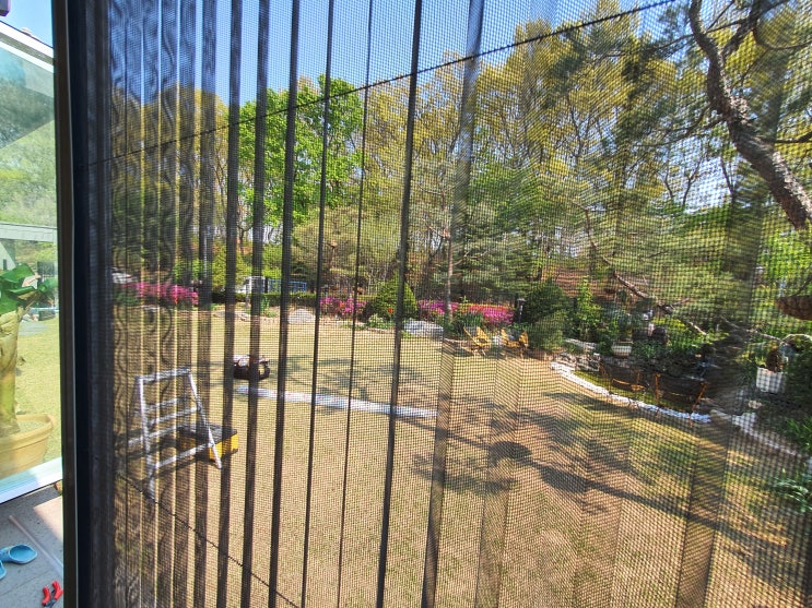  전원주택이라면 필수라고 생각해주세요! 주름방충망