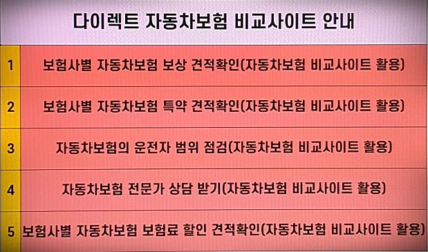 자동차보험 자기차량손해 살펴보고 준비하세요