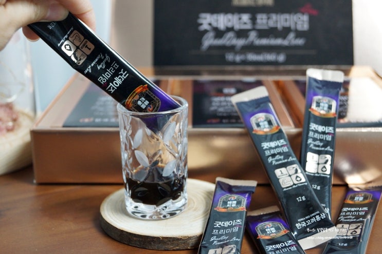  더착한홍삼 굿데이즈 홍삼스틱 부모님선물 준비했어요
