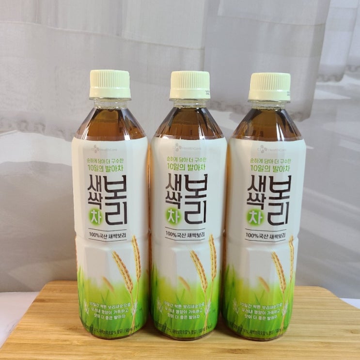 국산 새싹보리100% 편의점음료 새싹보리차 순하고 구수해요 국산 새싹보리100% 편의점음료 새싹보리차 순하고 구수해요