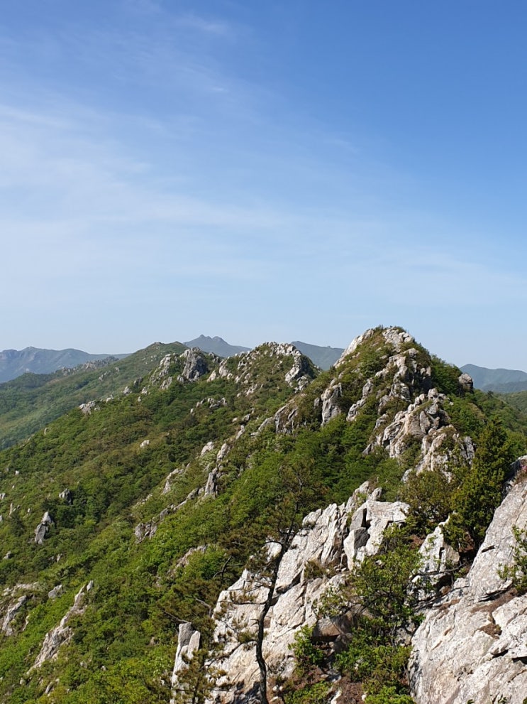  100대명산-36, 덕룡산 최단코스 등산(만덕광업~동봉~원점)