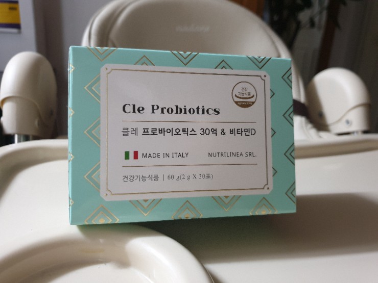  [아기유산균]면역력과 뼈건강을 동시에 : 클레 프로바이오틱스 30억 & 비타민D feat.푸드케어