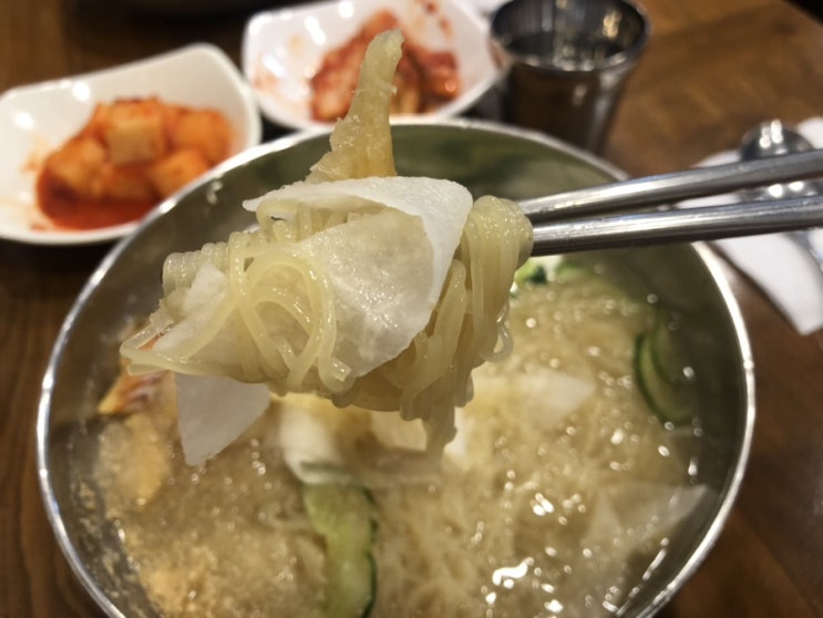  [공덕 맛집] 점심에 줄서서 먹는 황태뚝배기해장국 황태냉면