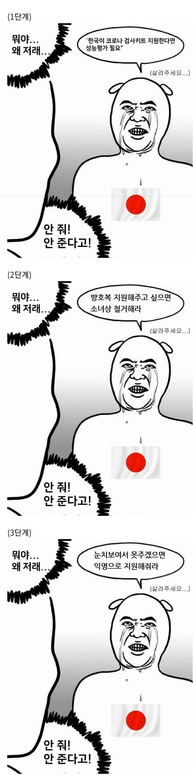 김칫국 좋아하는 일본