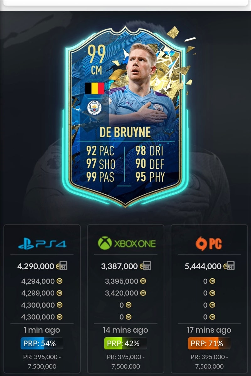 XBOX ONE S FIFA20 EPL TOTS SBC(피파20 토츠 연성) 제이미 바디 : 네이버 블로그