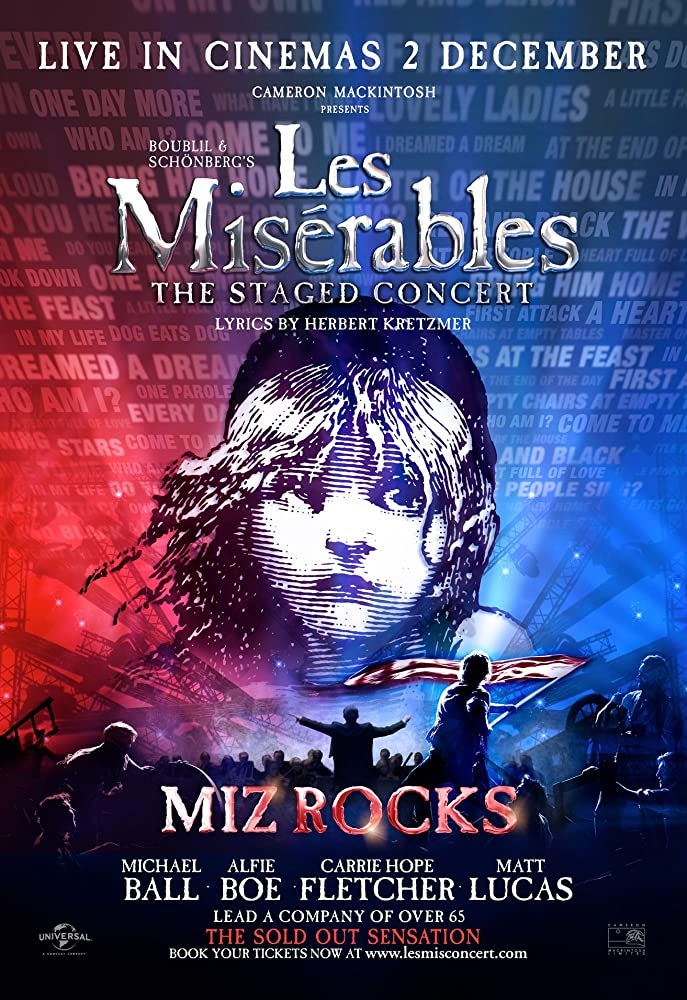 Les Misérables: The Musical Concert (The Staged Concert, 2019)