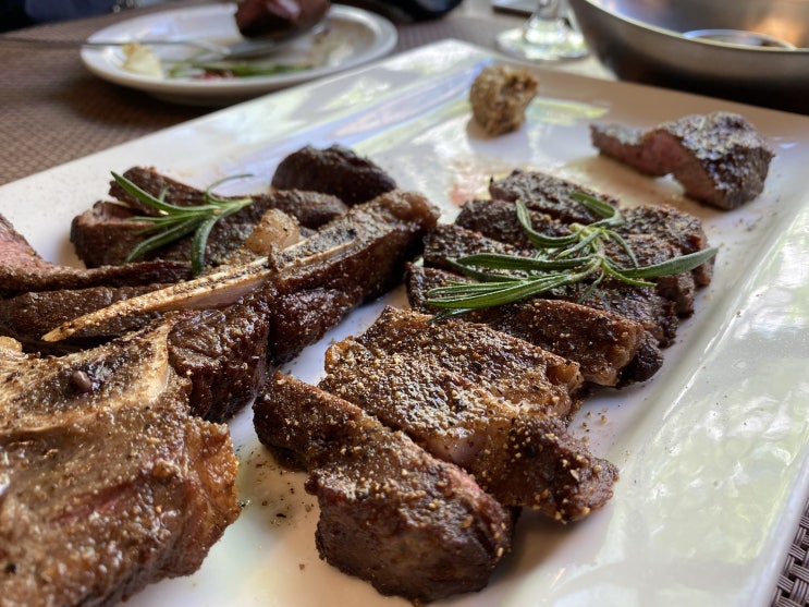 티본세트 고급진 대전봉명동맛집 비바릴리