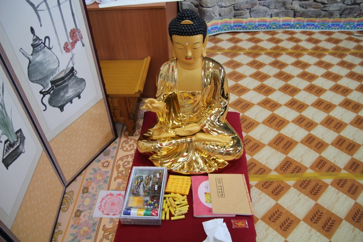 2015년6월 30일 이천 최정자 보살님의 아미타 부처님의 복장점안
