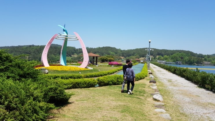 영광가볼만한곳 불갑저수지 가볍게 산책하기좋아요