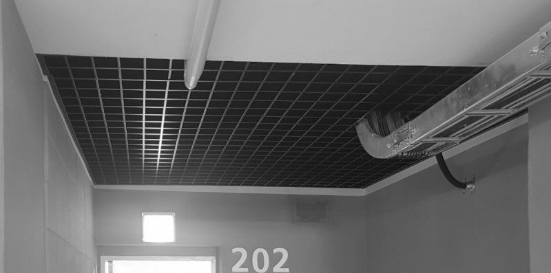 광주 국제미소래 2차 격자루버 100x100x50,BLK,동출입구 노출천정,겹루버,알루미늄루버 : 네이버 블로그