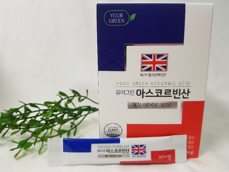  고함량 메가도스용 유어그린 메가 비타민 C3000