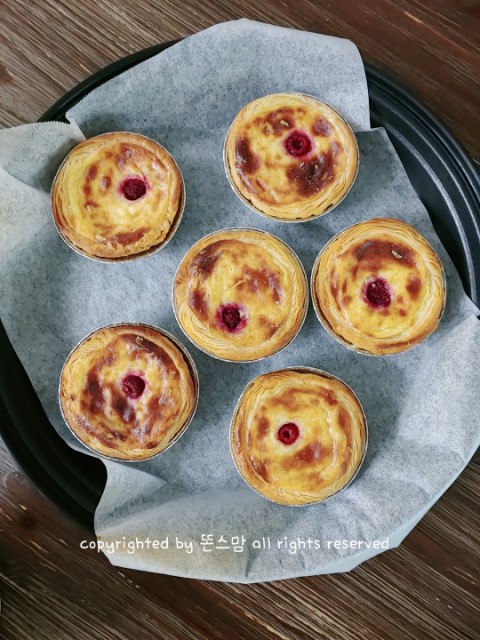 디앙뜨 에그타르트 포르투갈 직수입 냉동생지로 홈카페 즐기기 (내돈내산)