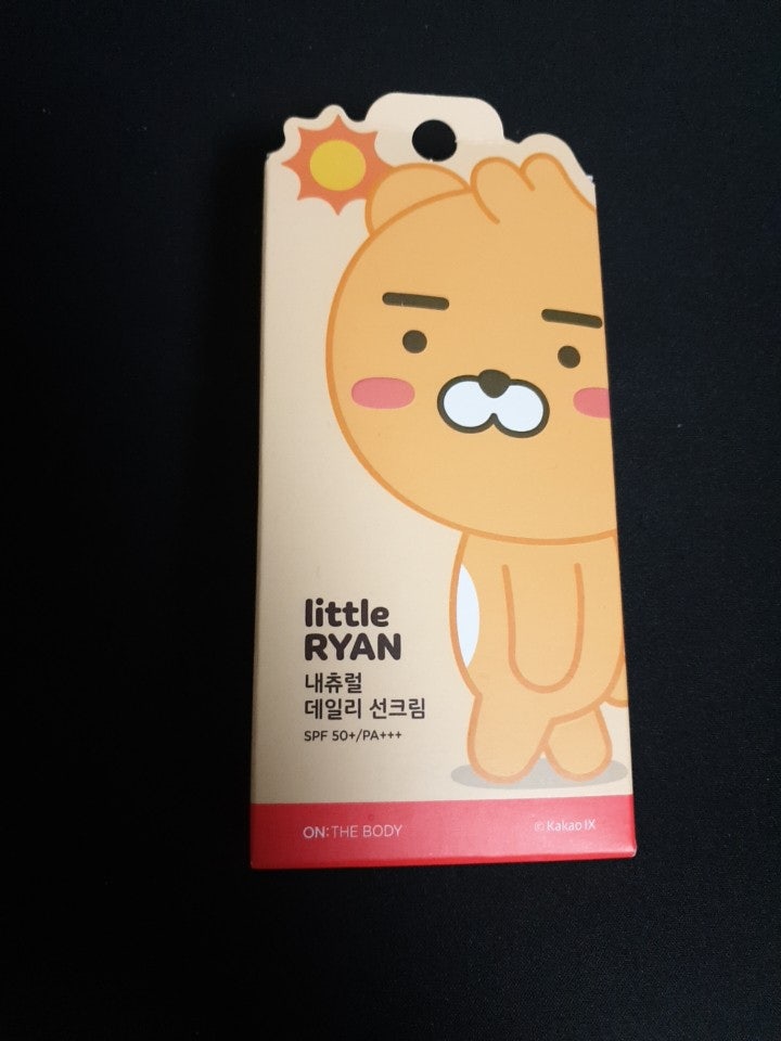 온더바디 내츄럴 데일리 선크림 구매후기(라이언)