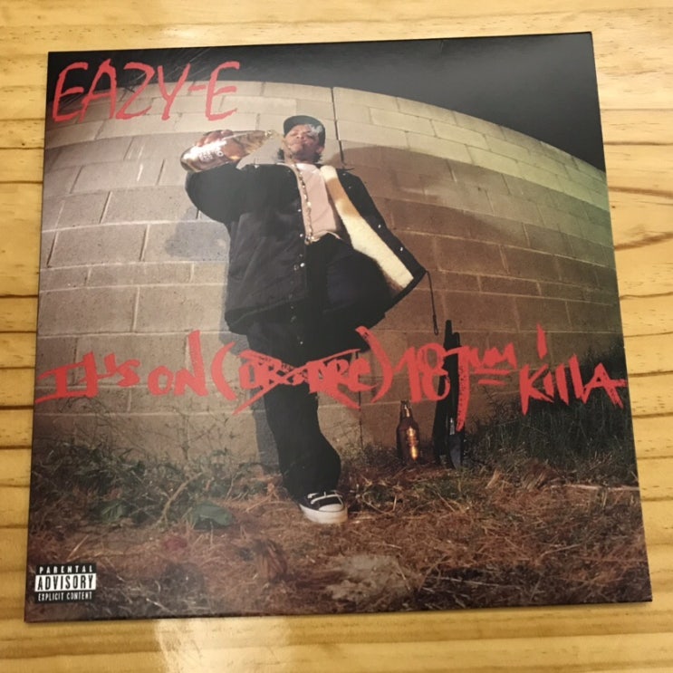 [EP] Eazy-E – It's On (Dr. Dre) 187um Killa (Red & Black Splatter 바이닐, 250장 한정)