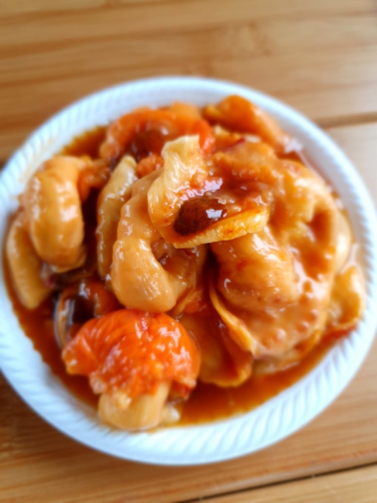  <5월5일> 알빙봇이 캠핑장에서 멍게를 먹어보다