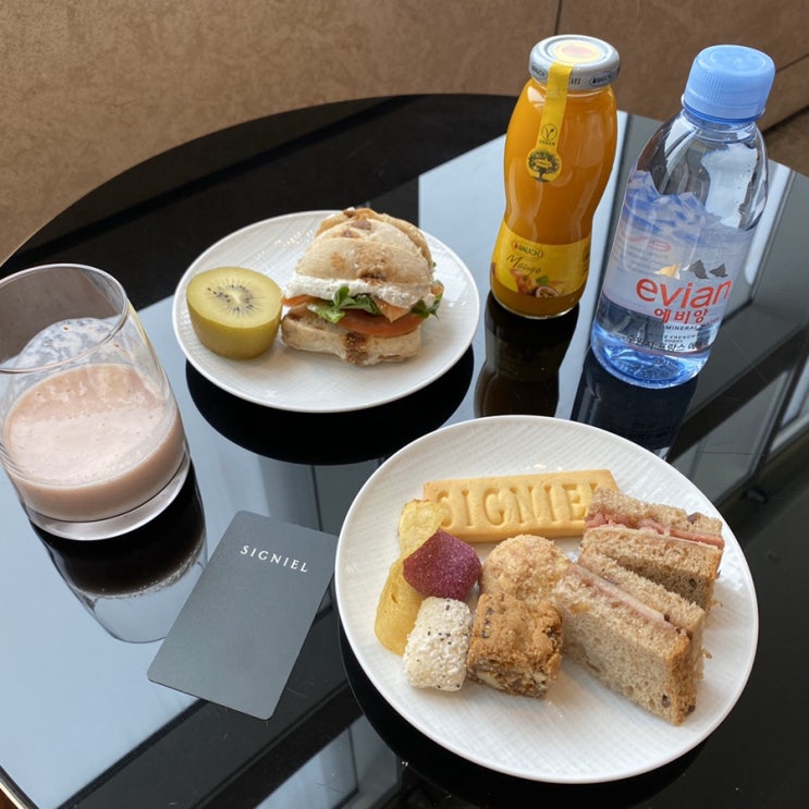  살롱 드 시그니엘 F&B 스테이 조식 냉정한 평가. 후기/정보