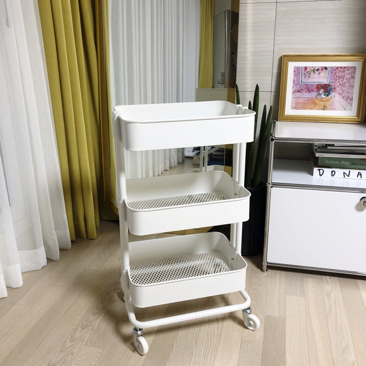  이케아(IKEA) 로스코그 카트 화이트 조립 후기