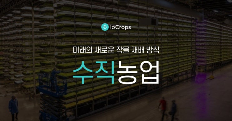  미래의 새로운 작물 재배 방식, 수직농업(vertical farming)