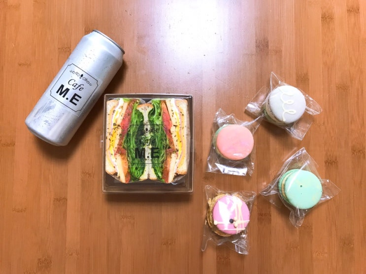 의정부디저트카페 엠이 숨어있는 샌드위치, 마카롱 맛집