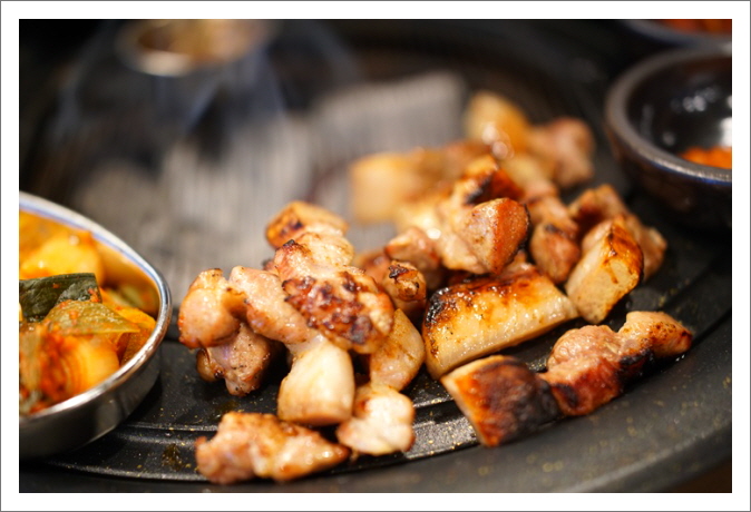  강남에 요즘 핫한 숙성 삼겹살과 살얼음 막국수 맛집 원조부안집 강남점