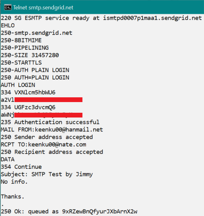 Mail terminology - SMTP test, General review -3 : 네이버 블로그