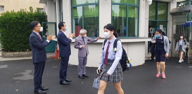  중국 상해 국제학교 등교 첫날 어땠나