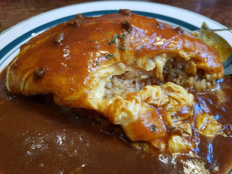  성수동 뚝섬역 오므라이스 맛집 - 치카미치