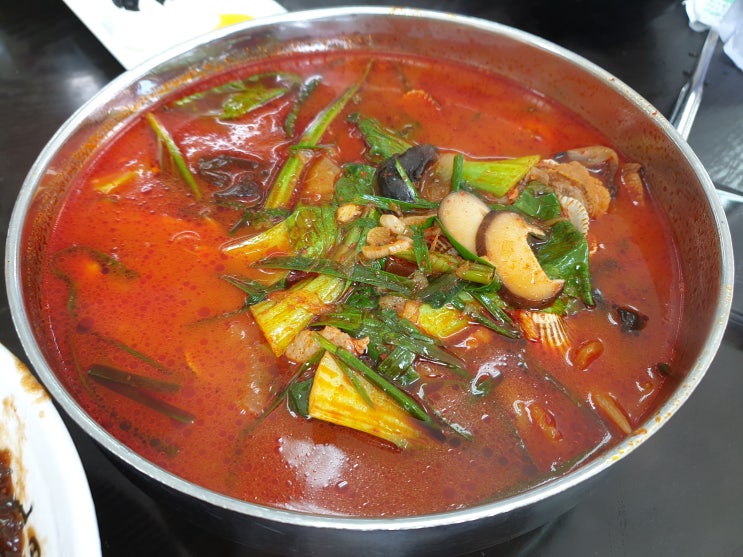  꼬막 짬뽕으로 유명한 서산 맛집