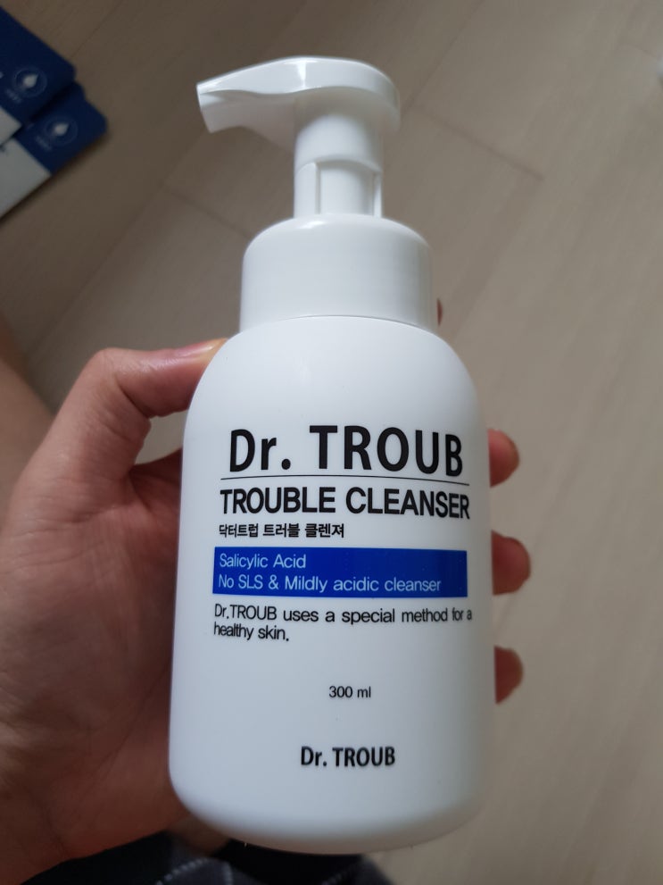  시드물 닥터트럽 트러블클렌져 민감피부 여드름클렌징 세정력 좋음