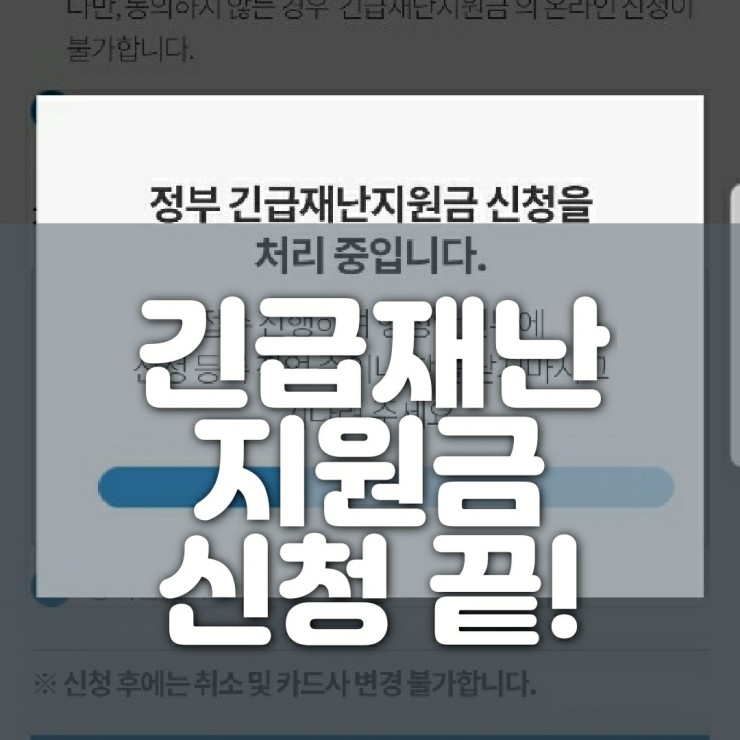  긴급재난지원금 신청방법 1분컷 이렇게! 사용처는?
