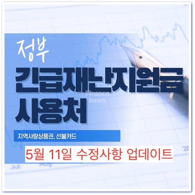  (5월11일 최신버전) 서울시 긴급재난지원금 서울사랑상품권 신청 18일로 연기 및 수정사항