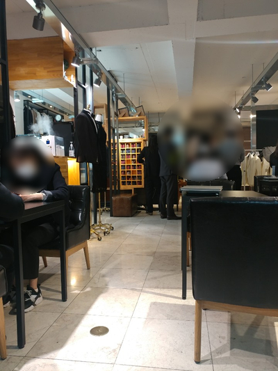  예복투어후기: '헤리츠테일러' 대기실&내부분위기