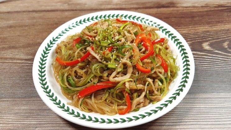 김수미 마늘쫑잡채 수미네반찬 마늘종요리