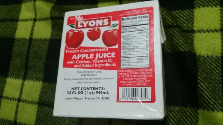 Lyons Magnus Apple Juice