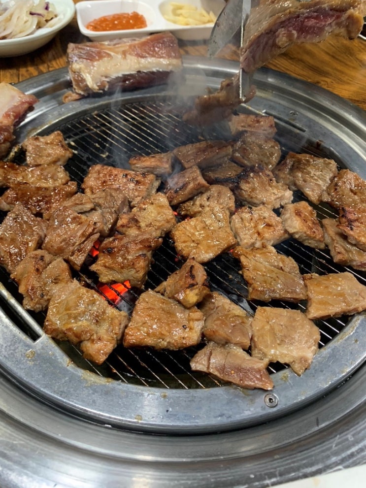  포천 명품숯불갈비, 한돈 왕갈비 맛집은 여기