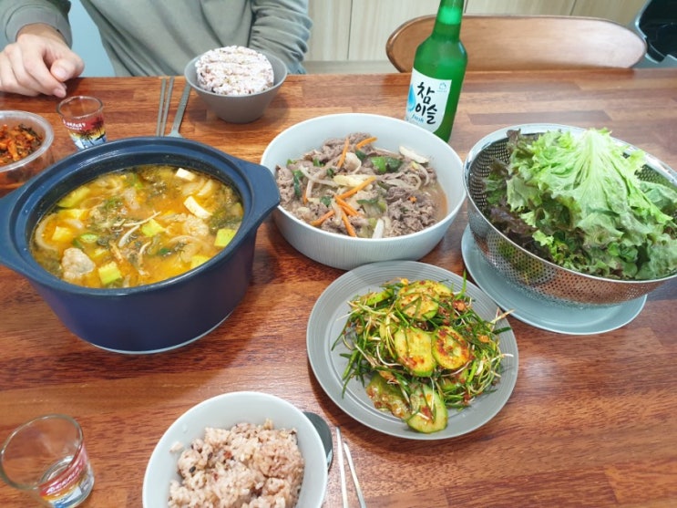  소소한 신혼밥상 기록들.