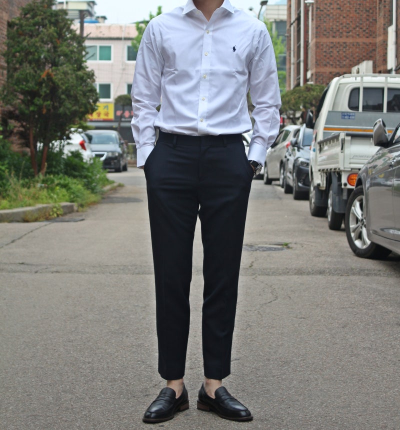 폴로 랄프로렌 포플린 셔츠 기본에 충실하네요 (+사이즈 팁) : 네이버 블로그
