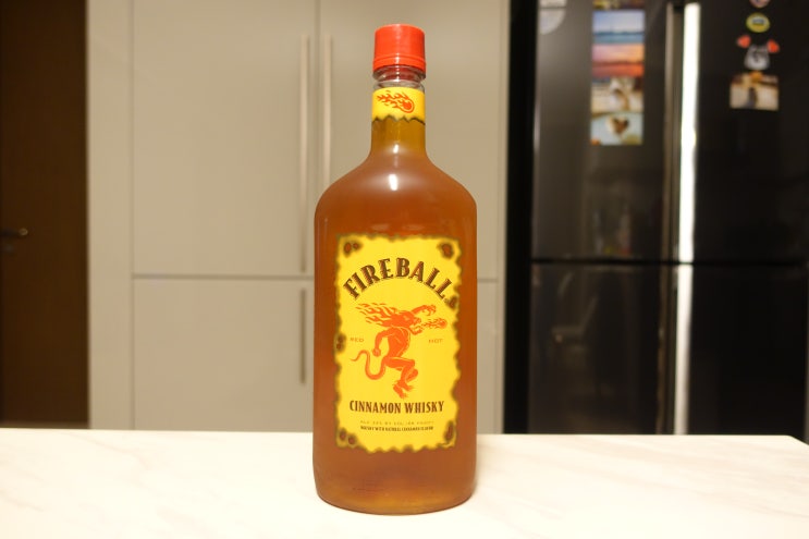  파이어볼(FIREBALL) :: 시나몬 위스키 / 하이볼 만들어 먹기