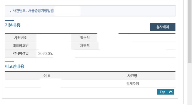  강제추행 재범 벌금형 약식명령