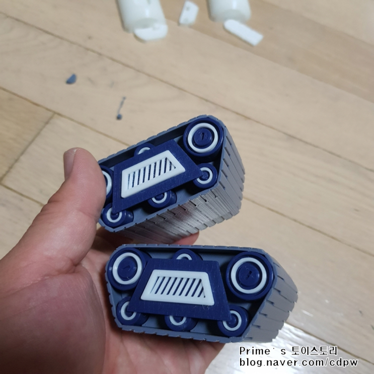  라바레인저 - 15) 브라운 하체 3D 출력