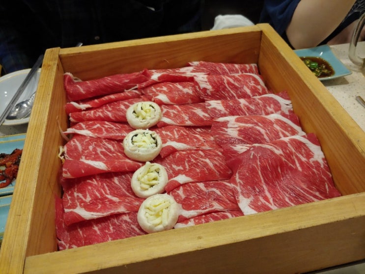 [굽은다리맛집]수풀림 林 편백찜 등심찜,밀푀유나베
